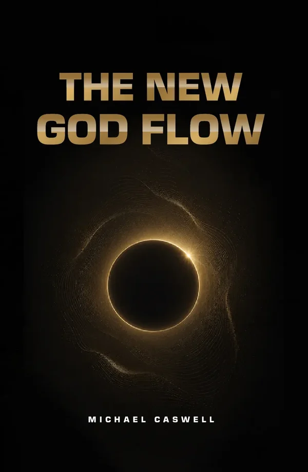 The New God Flow by Michael Caswell, book cover